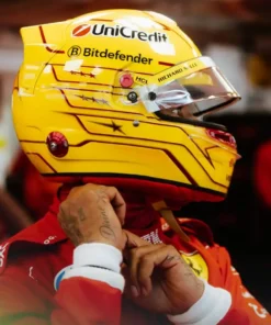Casco Lewis Hamilton 2025 Escala 1:5