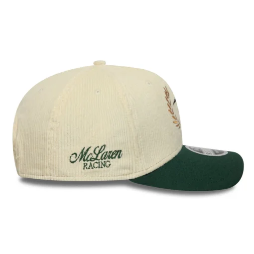 Gorra McLaren 2025 Retro Blanca 9Seventy Pana