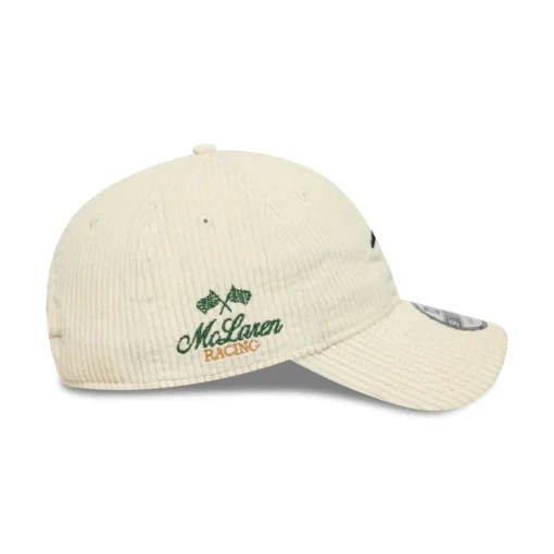 Gorra McLaren 2025 Retro Blanca 9Forty Pana