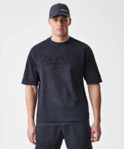 Playera McLaren F1 2025 Negra Oversize