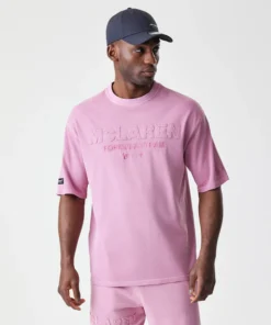 Playera McLaren F1 2025 Rosa Oversize