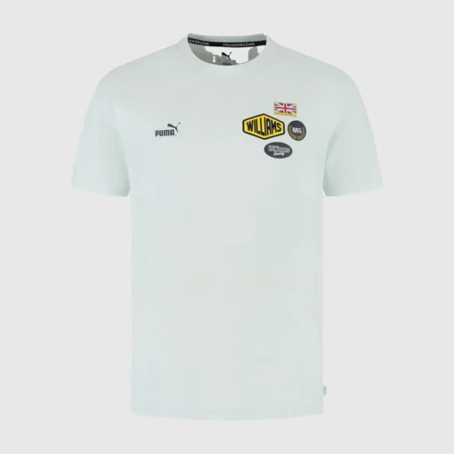 Playera Williams F1 Parches GP Silverstone 2025