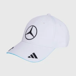 Gorra George Russell 2025 Blanca