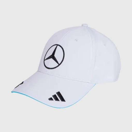 Gorra George Russell 2025 Blanca