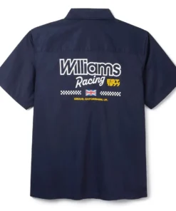Camisa Williams F1 Parches GP Silverstone 2025