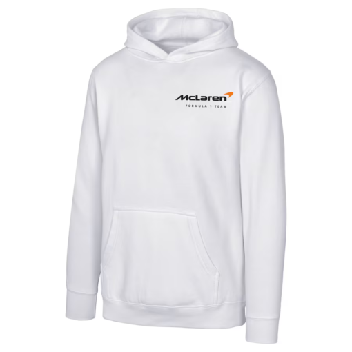 Sudadera McLaren 2025 Retro Blanca Fanwear
