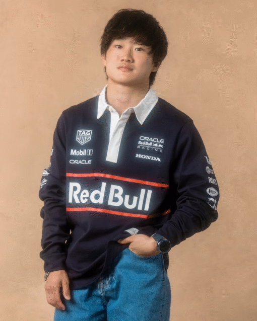 Polo Red Bull 2025 Heritage Manga Larga
