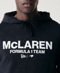 Sudadera McLaren X New Era 2025 Negra Oversize