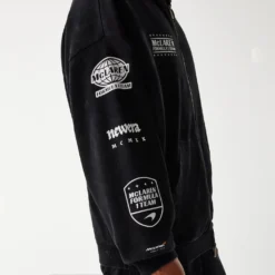 Chamarra McLaren X New Era 2025 Negra Oversize