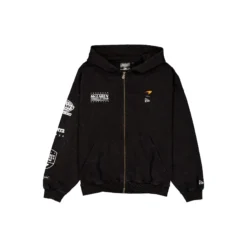 Chamarra McLaren X New Era 2025 Negra Oversize