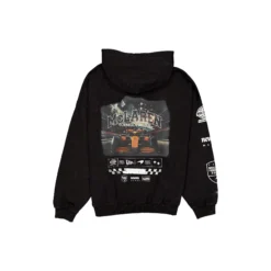 Chamarra McLaren X New Era 2025 Negra Oversize
