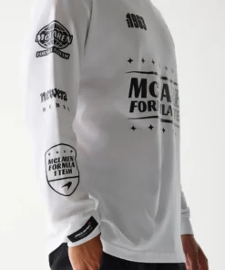 Playera Manga Larga McLaren X New Era 2025 Blanca