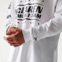 Playera Manga Larga McLaren X New Era 2025 Blanca