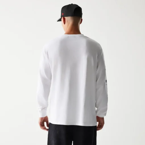 Playera Manga Larga McLaren X New Era 2025 Blanca