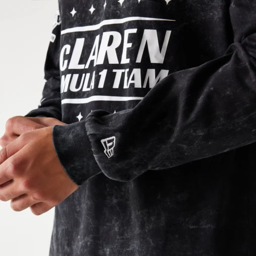 Playera Manga Larga McLaren X New Era 2025 Negra