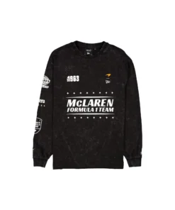 Playera Manga Larga McLaren X New Era 2025 Negra