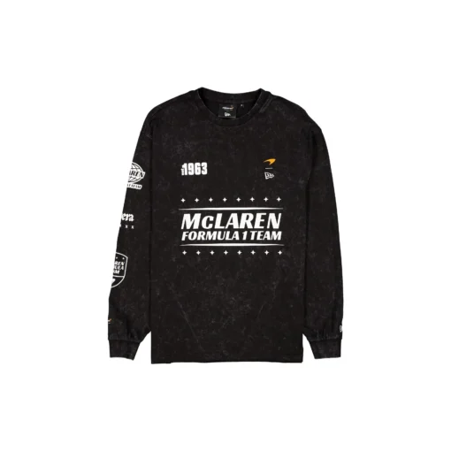 Playera Manga Larga McLaren X New Era 2025 Negra
