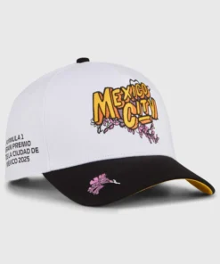 Gorra Formula 1 GP de México 2025 Fanwear Blanca