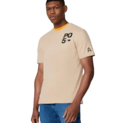 Playera Pato O'Ward Arrow McLaren Fanwear Beige