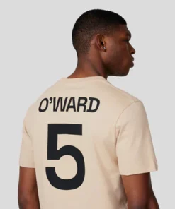 Playera Pato O'Ward Arrow McLaren Fanwear Beige