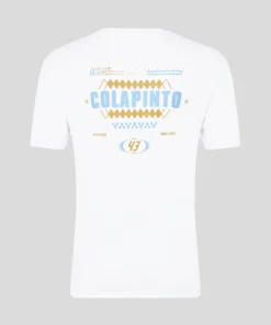 Playera Franco Colapinto 2025 Fanwear Blanca