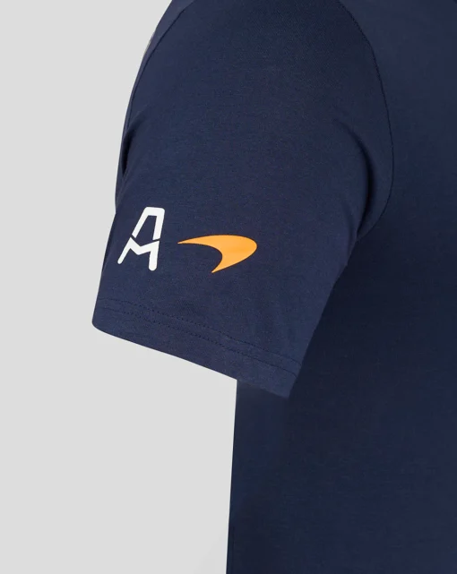Playera Pato O'Ward Arrow McLaren Azul 2025