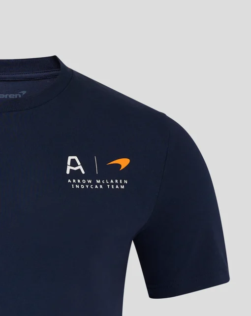 Playera Pato O'Ward Arrow McLaren Azul 2025