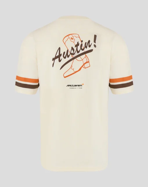 Playera McLaren F1 GP Austin 2025 Beige