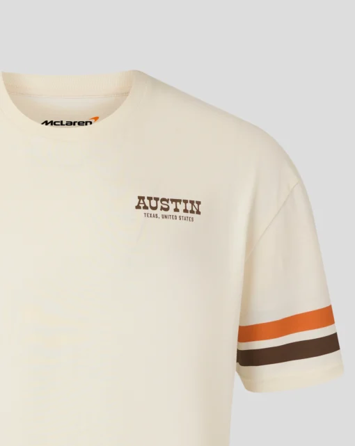Playera McLaren F1 GP Austin 2025 Beige