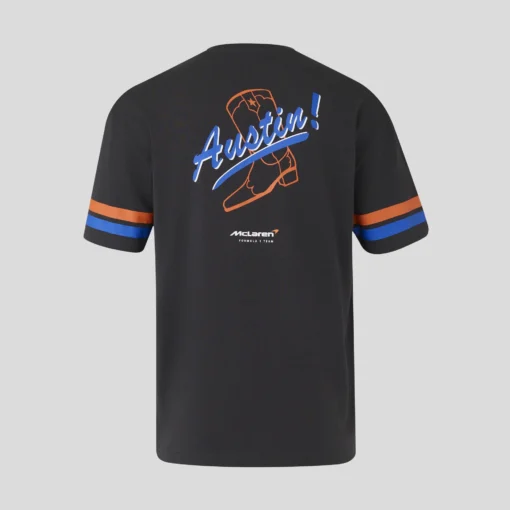 Playera McLaren F1 GP Austin 2025 Negra