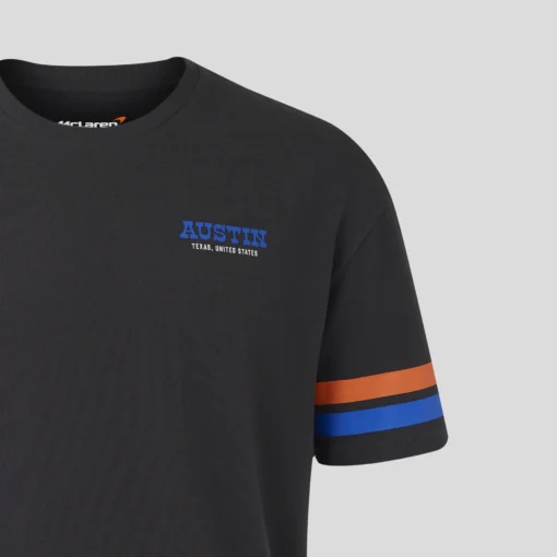 Playera McLaren F1 GP Austin 2025 Negra