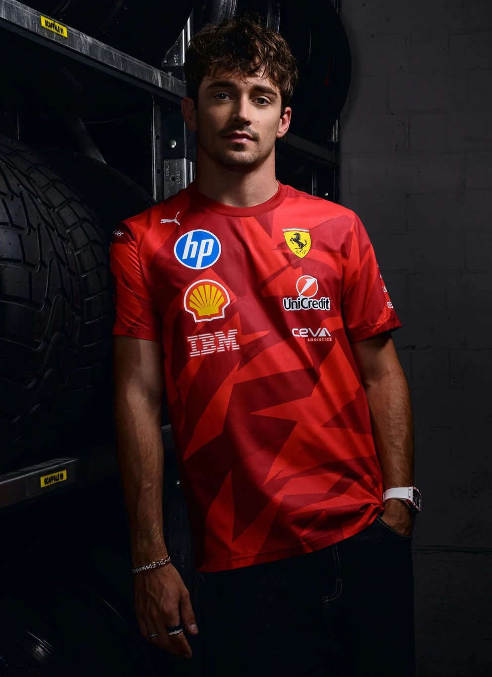 Playera Ferrari GP Las Vegas 2025