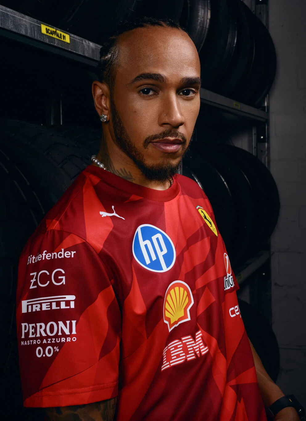 Playera Ferrari GP Las Vegas 2025