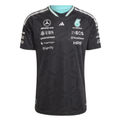 Playera Mercedes AMG F1 2026 Negra Piloto