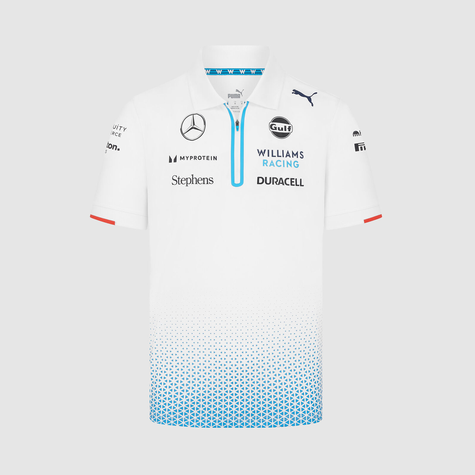 Polo Williams F1 2024 Blanca