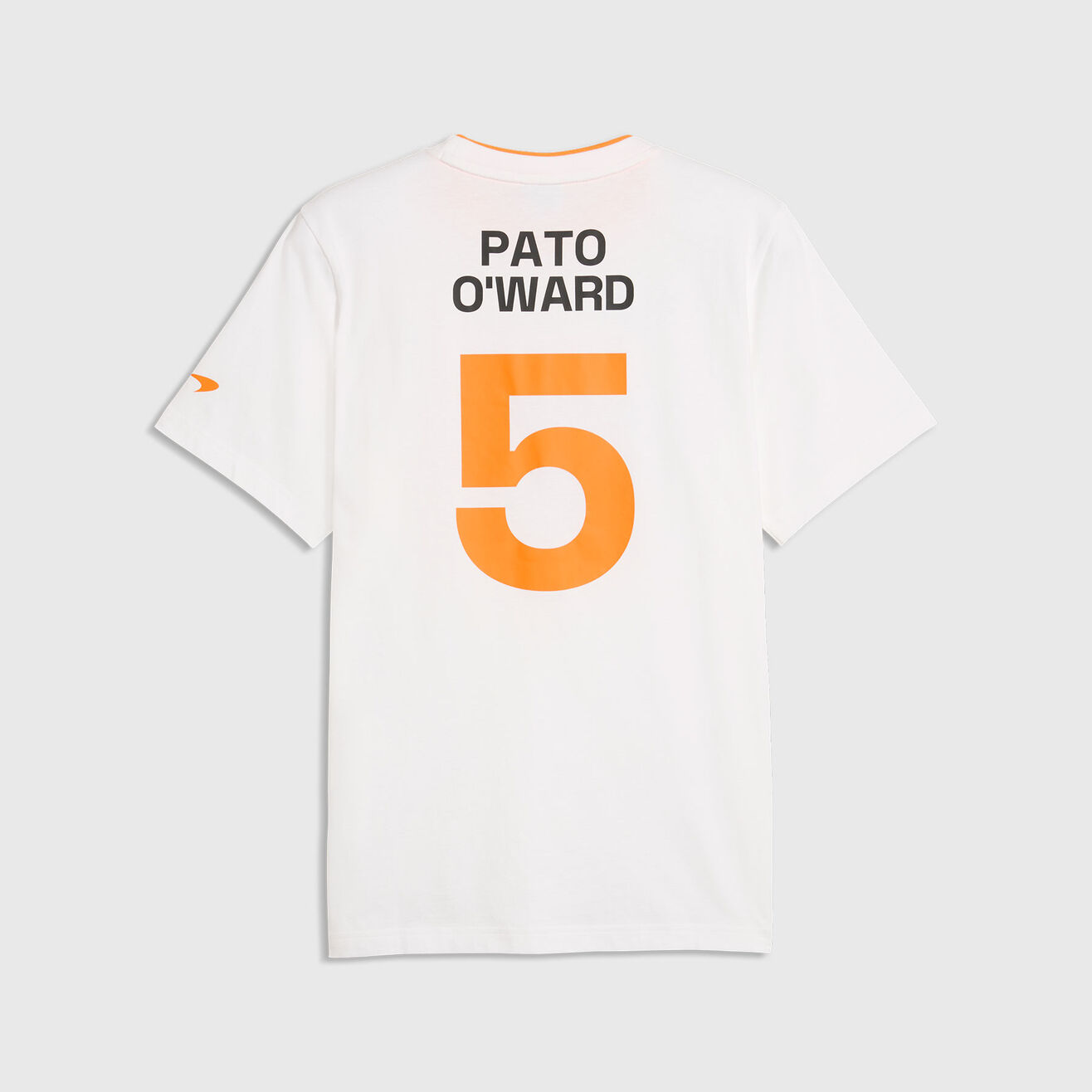Playera Pato O'Ward 2026 Fanwear Blanca