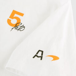 Playera Pato O'Ward 2026 Fanwear Blanca