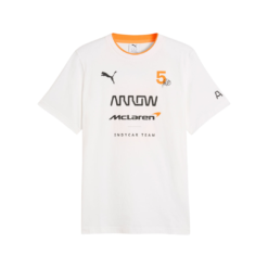 Playera Pato O'Ward 2026 Fanwear Blanca