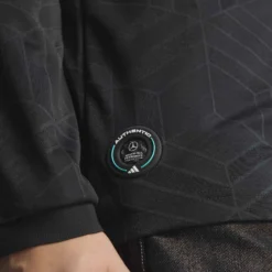 Playera Mercedes AMG F1 2026 Manga Larga Negra Piloto
