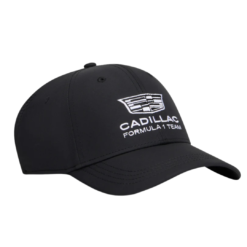 Gorra Checo Pérez Cadillac F1 2026 Negra