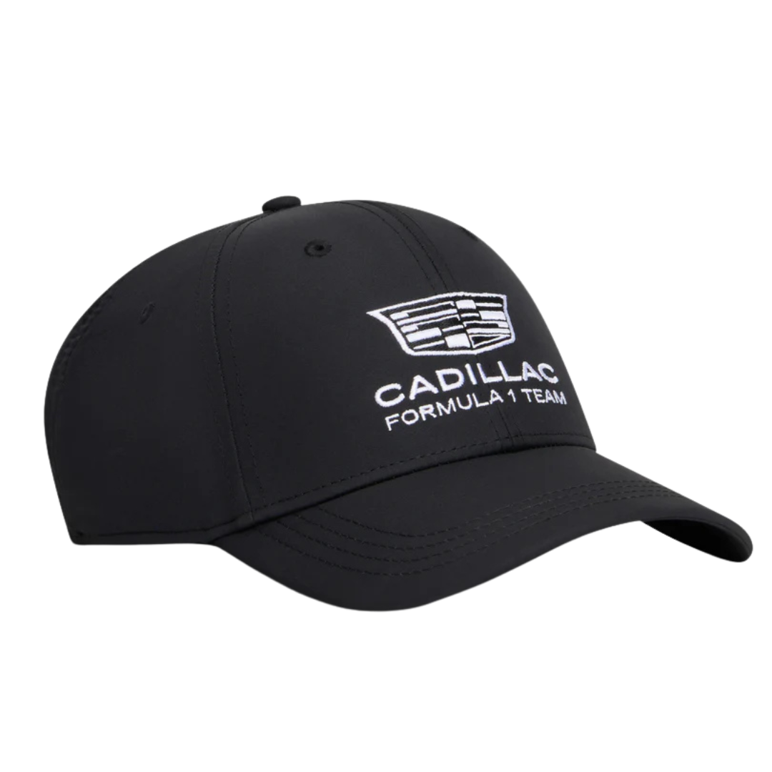 Gorra Checo Pérez Cadillac F1 2026 Negra