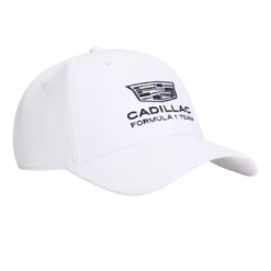Gorra Checo Pérez Cadillac F1 2026 Blanca