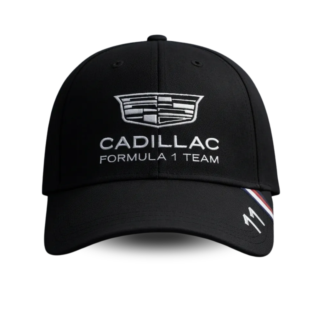 Gorra Checo Pérez 2026 Negra