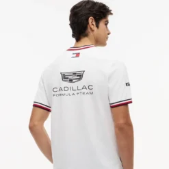 Playera Cadillac F1 2026 Blanca