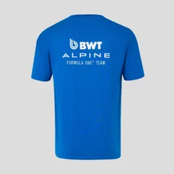 Playera Alpine F1 2026 Fanwear Azul Relaxed Fit