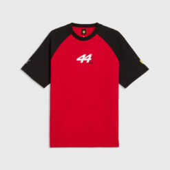 Playera Lewis Hamilton Racing Fanwear 2026 Roja
