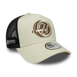 Gorra Haas F1 2026 Fanwear Trucker Beige