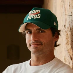 Gorra Carlos Sainz Team Fifty5 Puff Print Verde