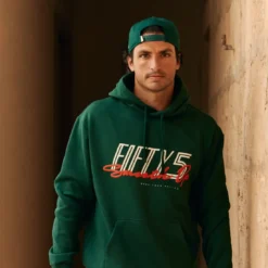 Sudadera Carlos Sainz Team Fifty5 Smooth Operator Verde