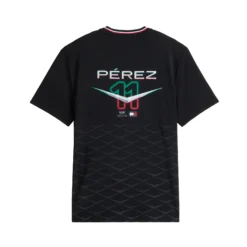 Playera Cadillac F1 Checo Pérez GP México 2026 Negra